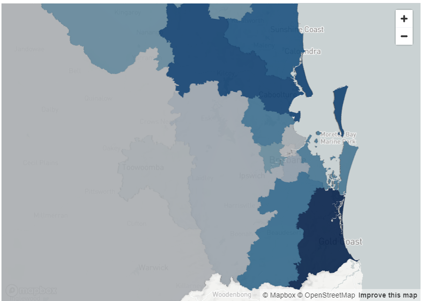 QLD Pre-COVID QLD Pre-COVID